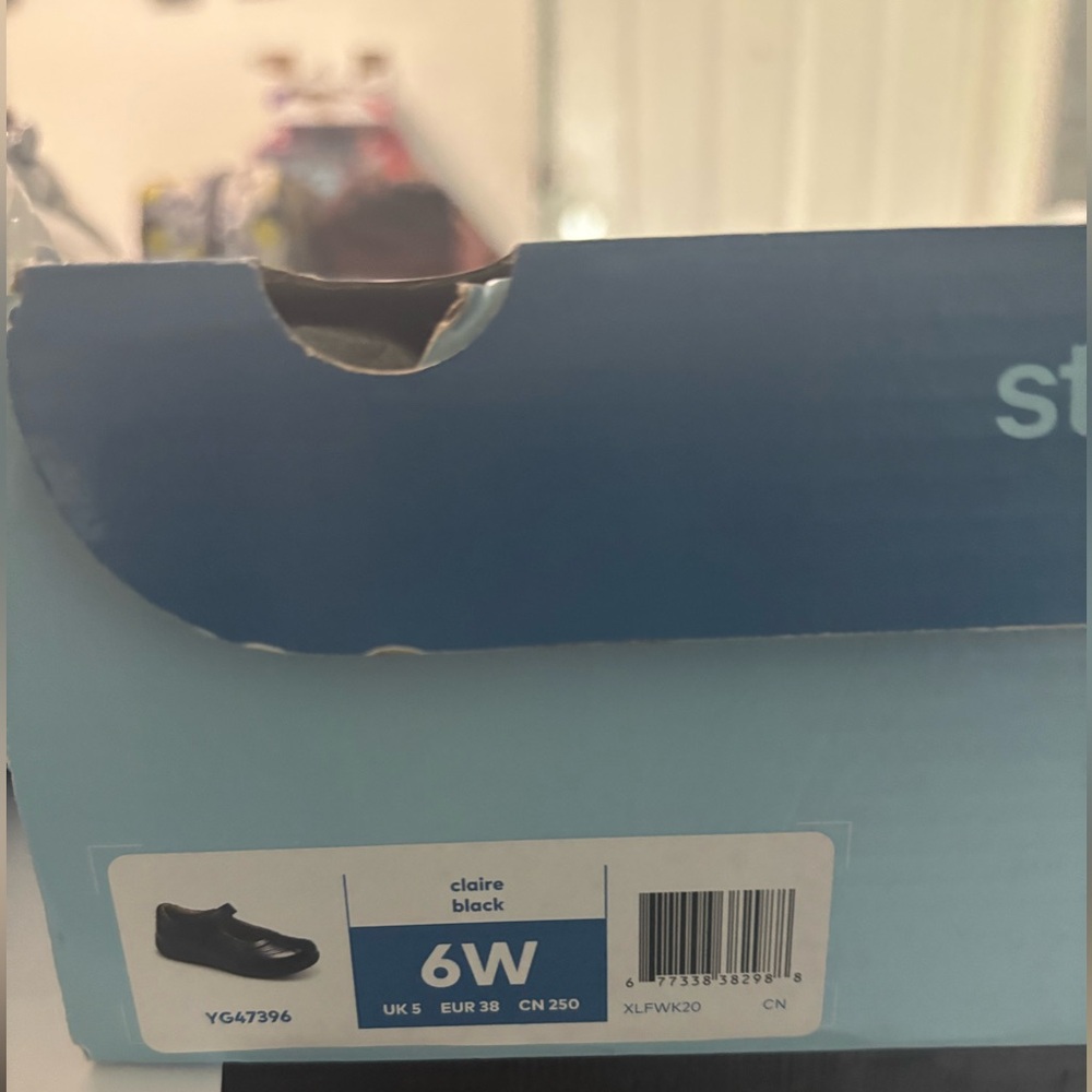 Claire Black Shoes Stride Rite